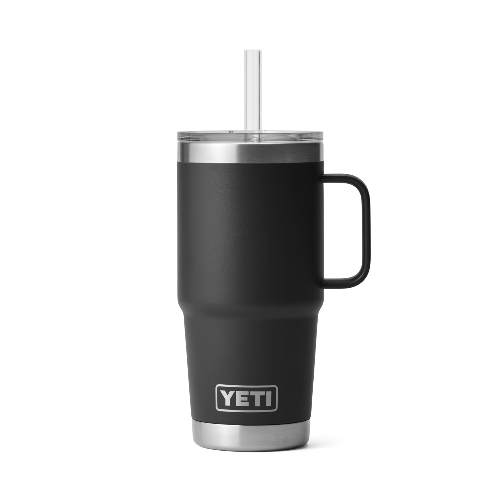 YETI Rambler® Tazza Da 25 oz (710 ml) Con coperchio con cannuccia Nero