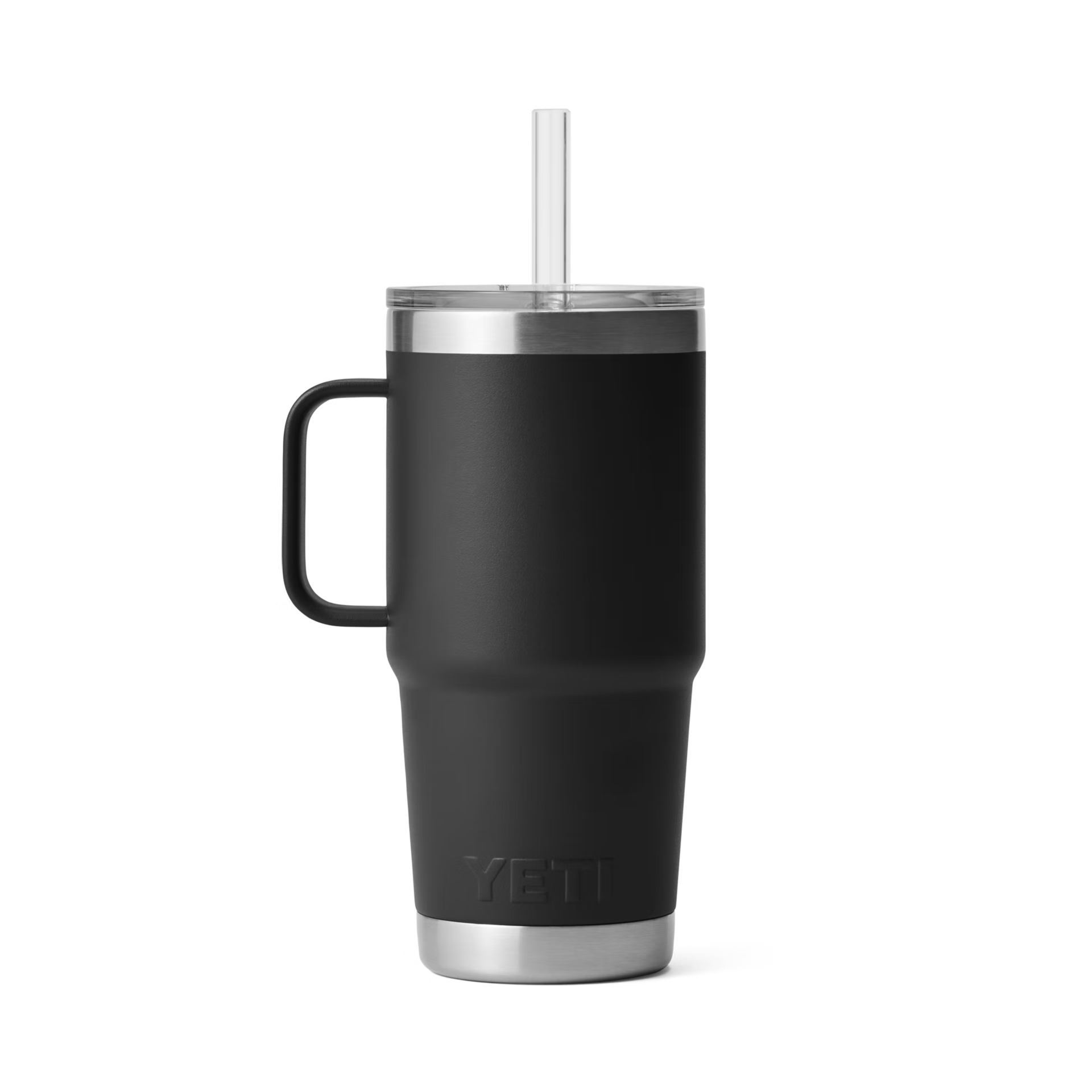 YETI Rambler® Tazza Da 25 oz (710 ml) Con coperchio con cannuccia Nero