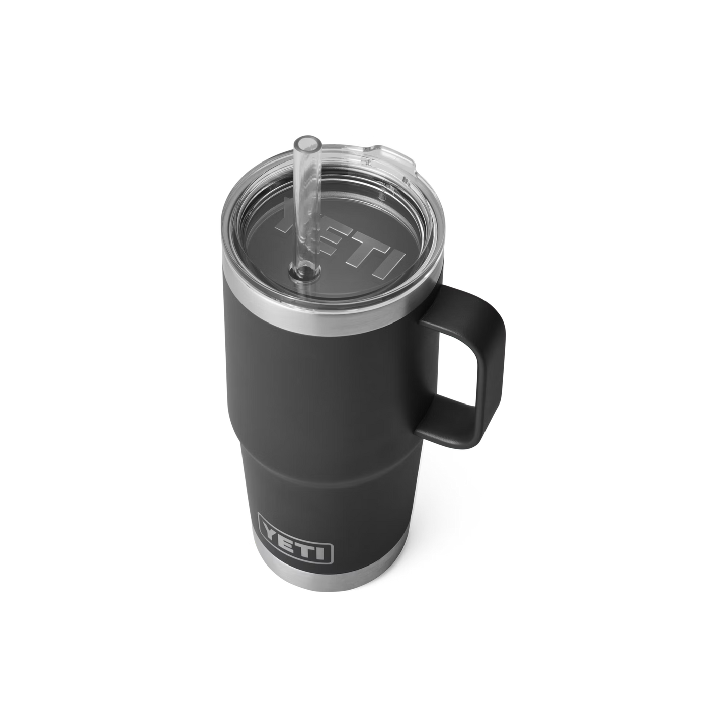 YETI Rambler® Tazza Da 25 oz (710 ml) Con coperchio con cannuccia Nero