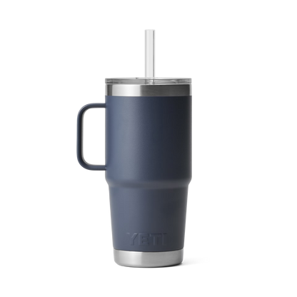 YETI Rambler® Tazza Da 25 oz (710 ml) Con coperchio con cannuccia Navy
