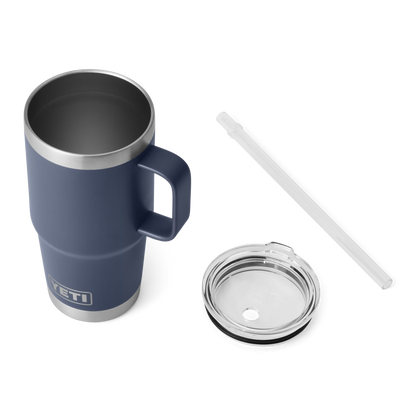 YETI Rambler® Tazza Da 25 oz (710 ml) Con coperchio con cannuccia Navy