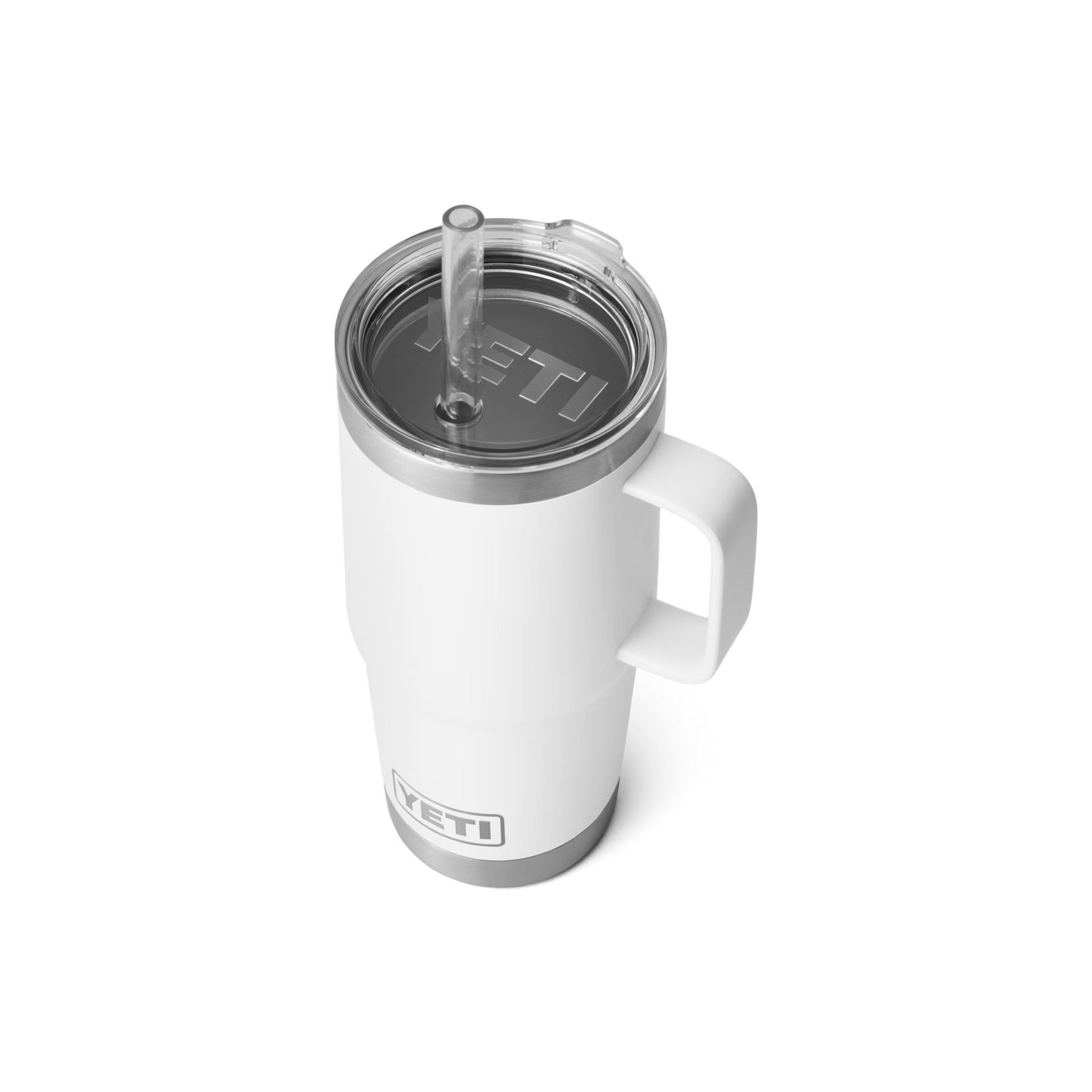 YETI Rambler® Tazza Da 25 oz (710 ml) Con coperchio con cannuccia Bianco