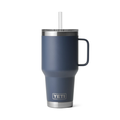 YETI Rambler® Tazza Da 35 oz (994 ml) Con coperchio con cannuccia Navy
