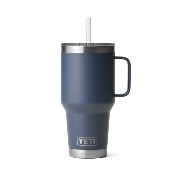 YETI Rambler® Tazza Da 35 oz (994 ml) Con coperchio con cannuccia Navy