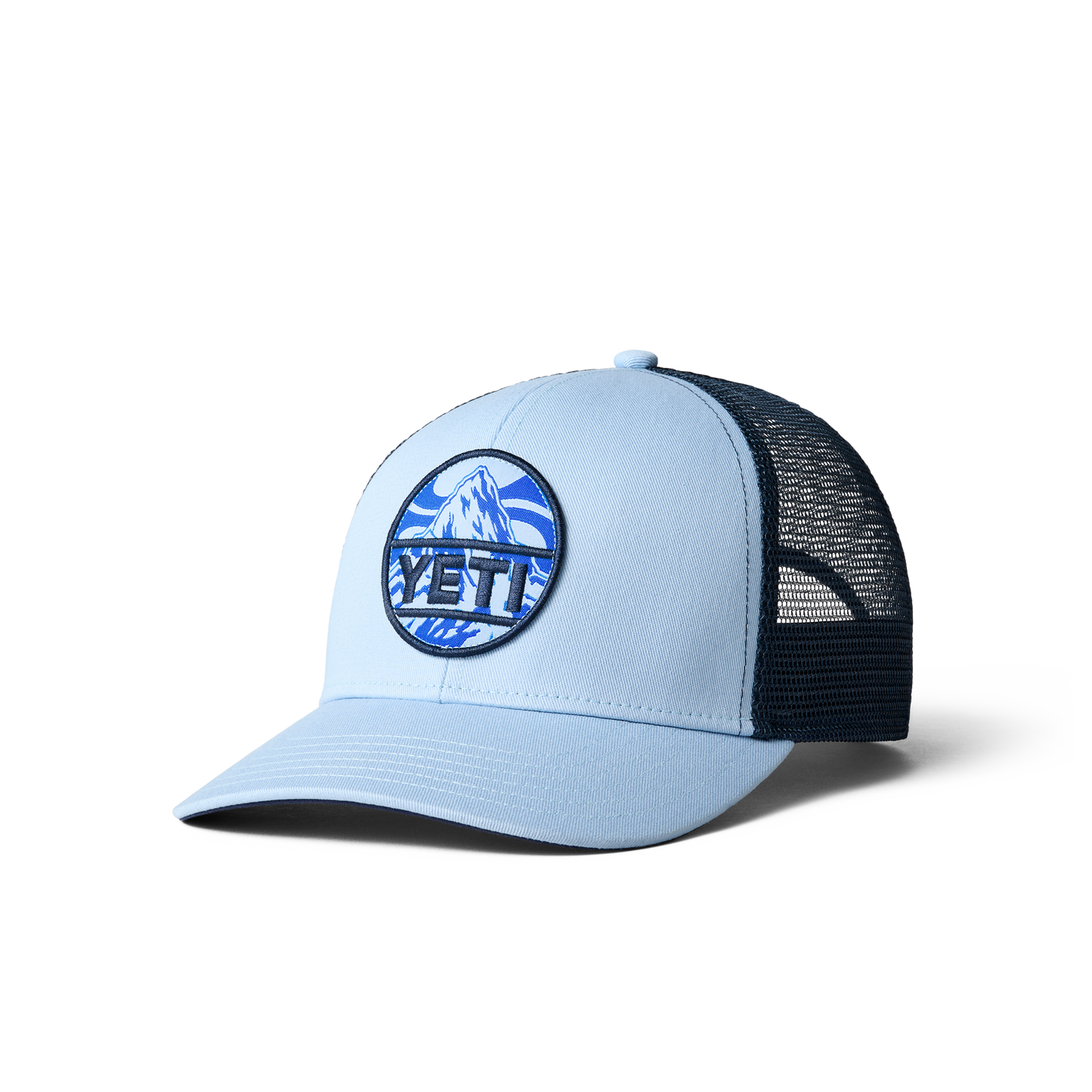 YETI Cappello Mountain Badge Trucker Light Blue