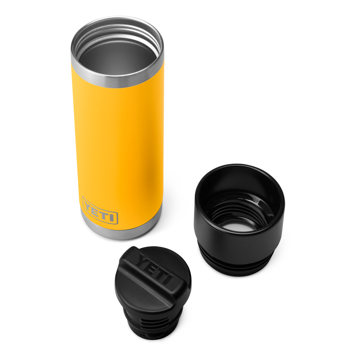 YETI Rambler® Borraccia da 18 oz (532 ml) con tappo HotShot Alpine Yellow