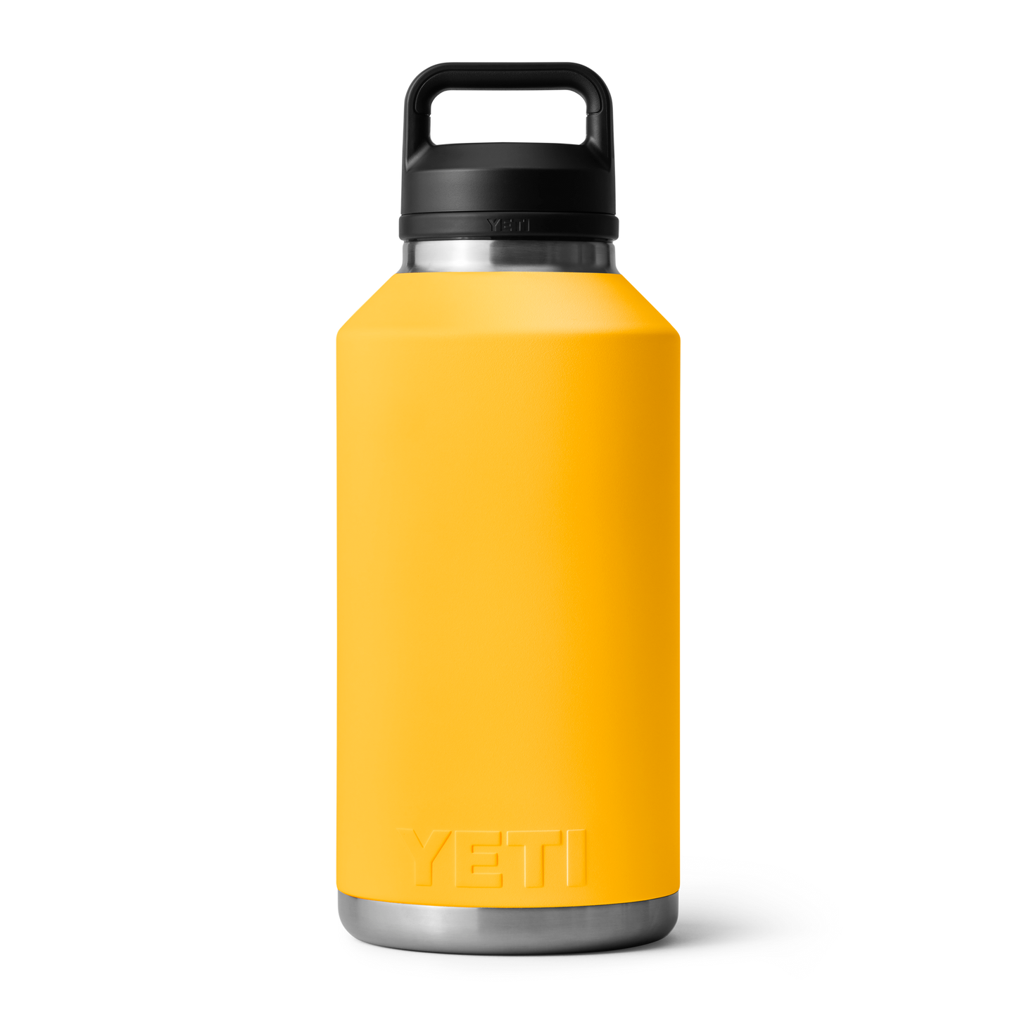 YETI Rambler® Borraccia da 64 oz (1,9 L) con tappo Chug Alpine Yellow