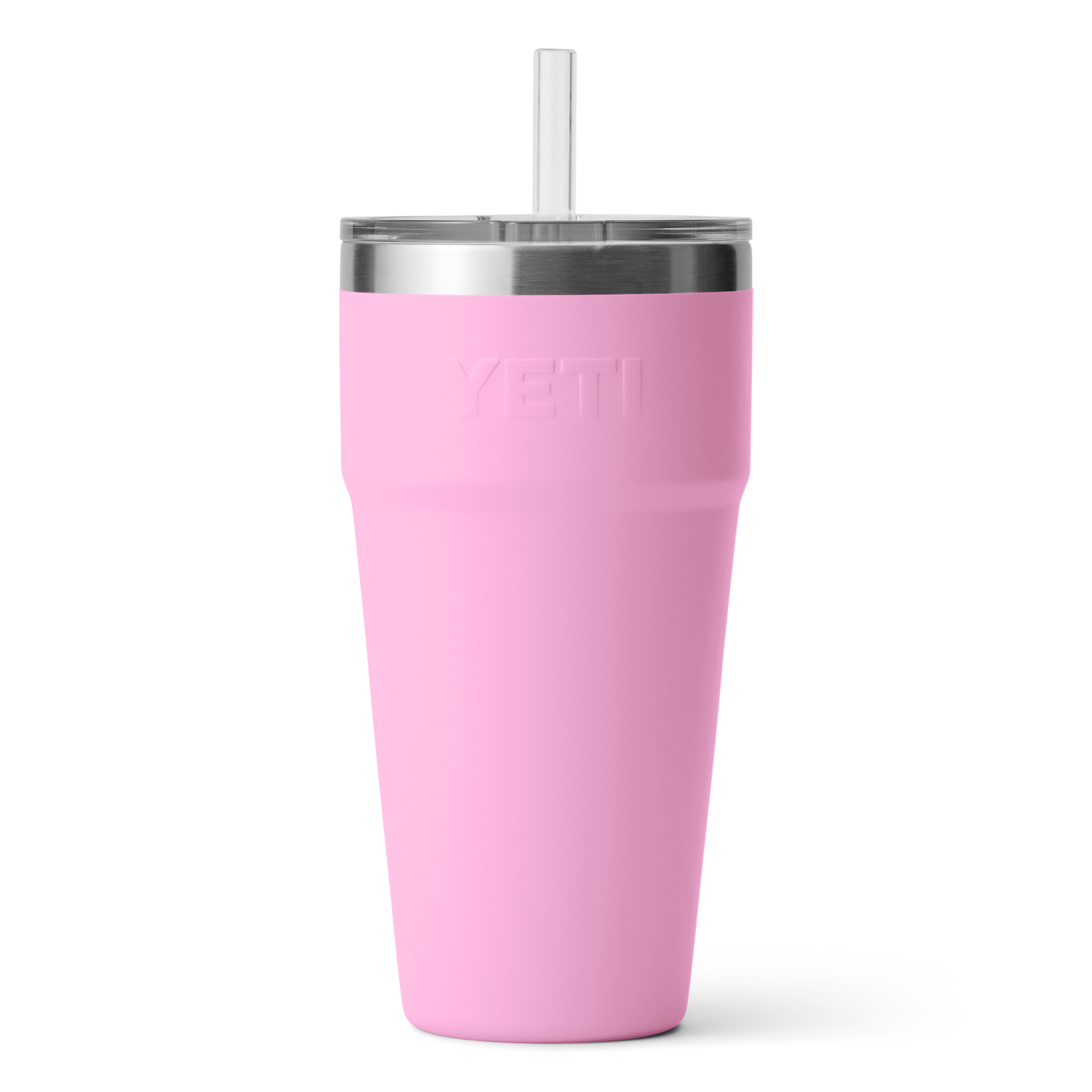 YETI Rambler® Tazza con cannuccia da 760 ml (26 once) Power Pink