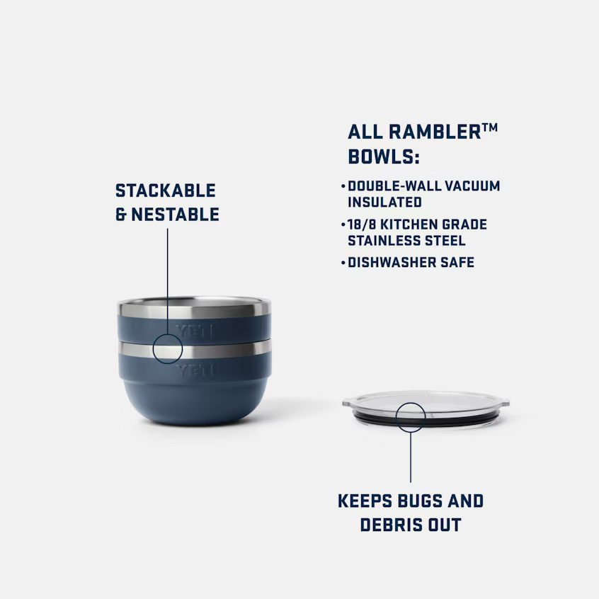 YETI Ciotola isolata Rambler™ Piccola Navy