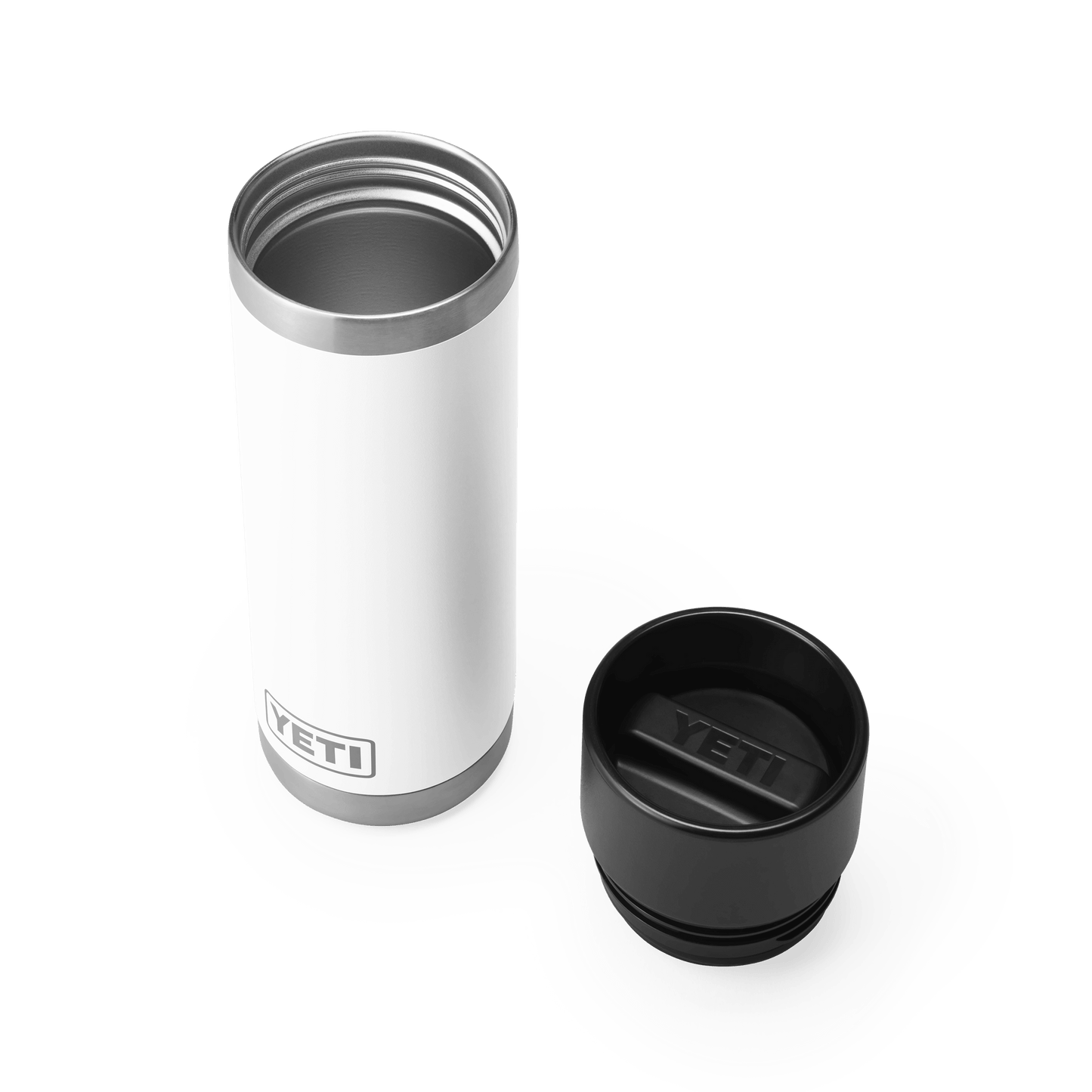 YETI Rambler® Borraccia da 18 oz (532 ml) con tappo HotShot Bianco