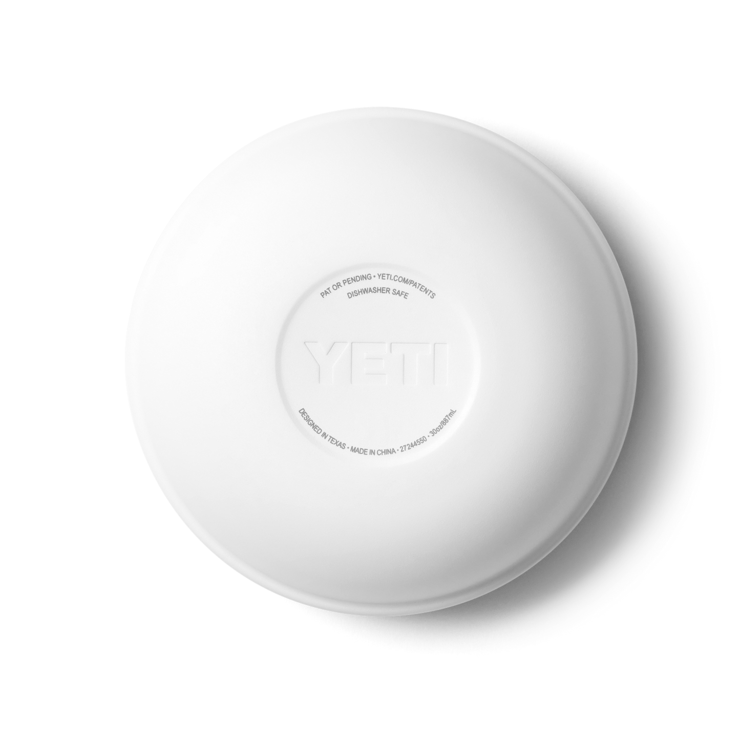 YETI Ciotola isolata Rambler™ Piccola White