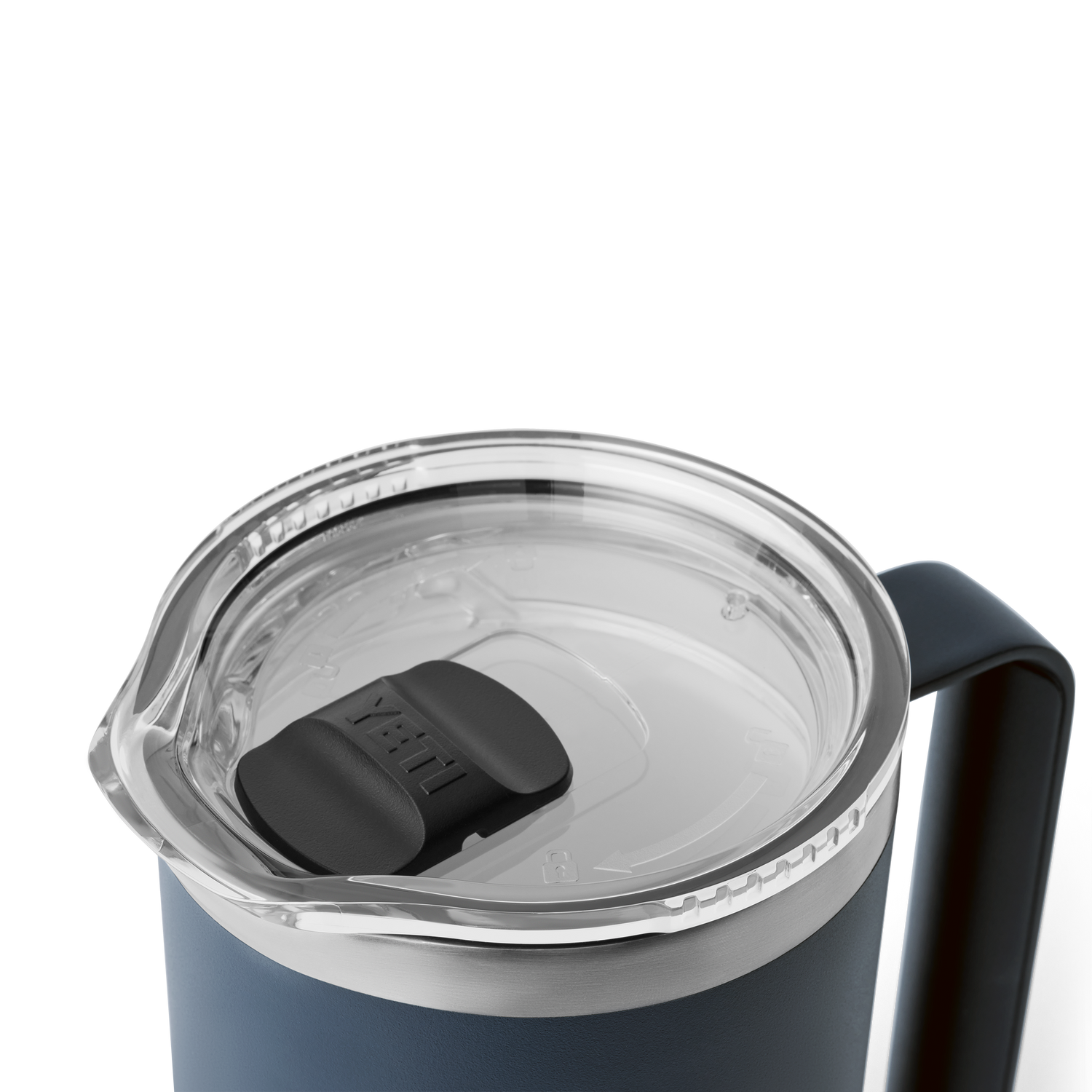 YETI Rambler® 34 oz. Pitcher Twist-To-Lock Mag Slider™ Lid Black