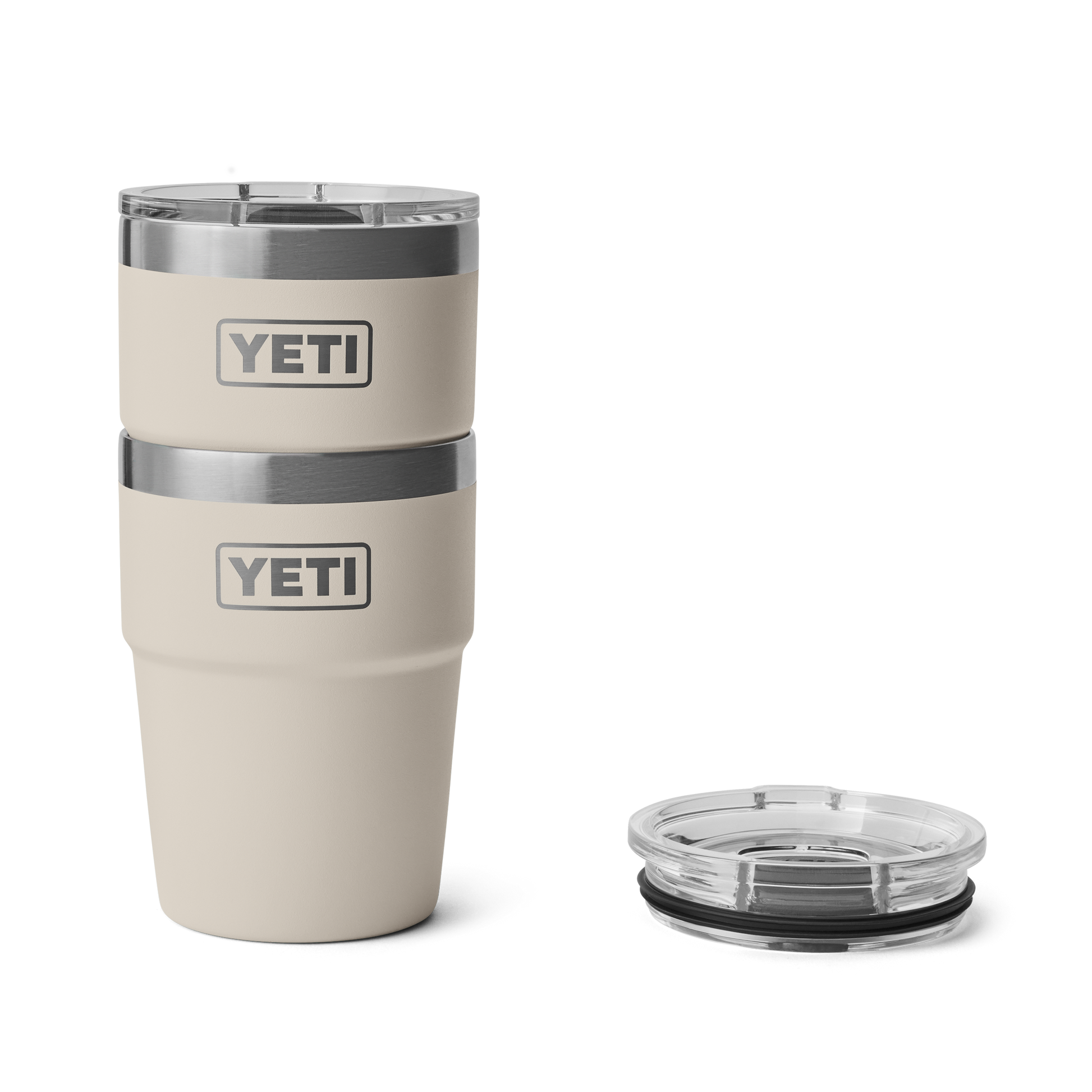 YETI Rambler® Tazza impilabile da 16 oz (473 ml) Cape Taupe