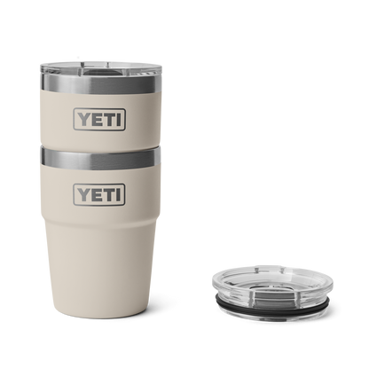 YETI Rambler® Tazza impilabile da 16 oz (473 ml) Cape Taupe