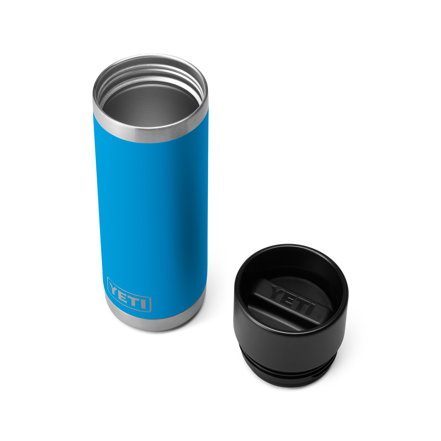 YETI Rambler® Borraccia da 18 oz (532 ml) con tappo HotShot Big Wave Blue