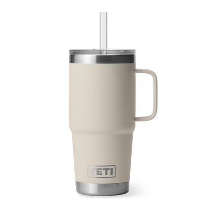 YETI Rambler® 25 oz (710 ml) Straw Mug Cape Taupe