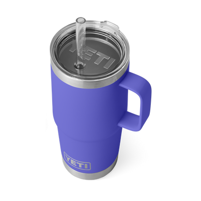 YETI Rambler® Tazza Da 25 oz (710 ml) Con coperchio con cannuccia Ultramarine Violet