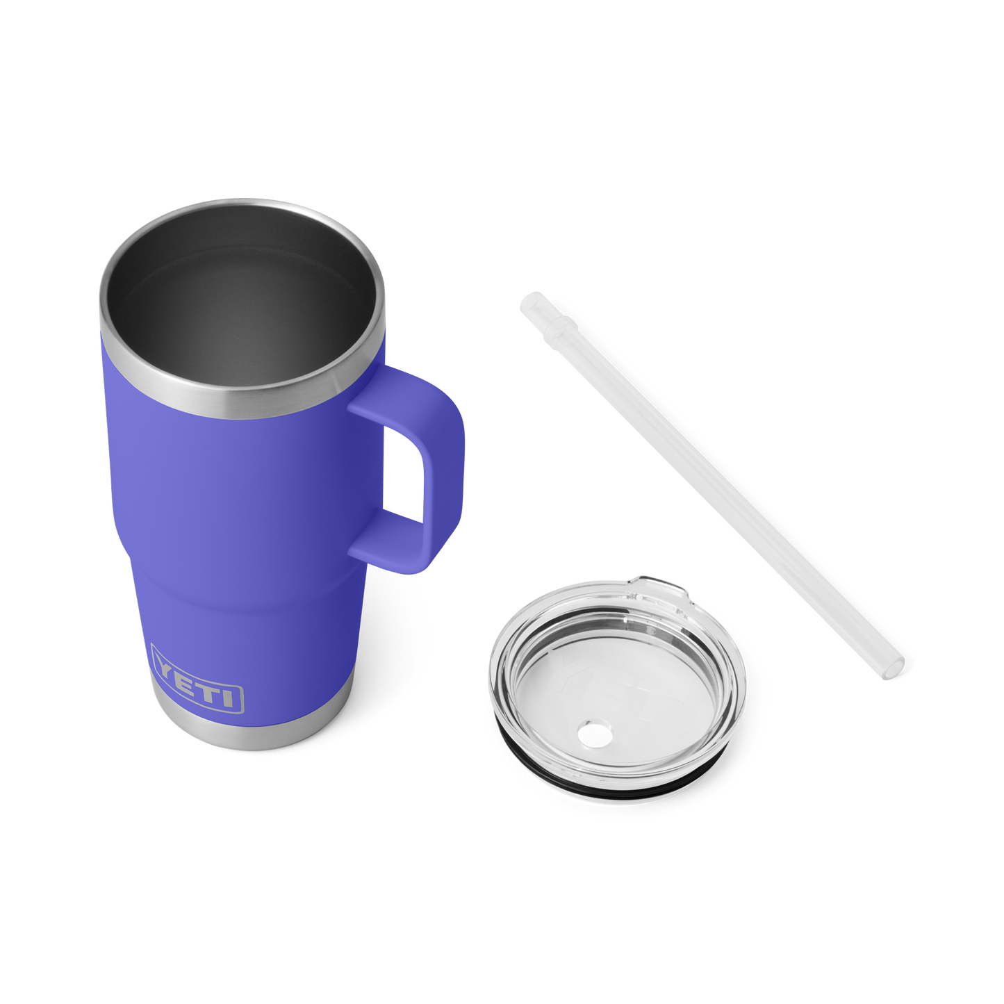 YETI Rambler® Tazza Da 25 oz (710 ml) Con coperchio con cannuccia Ultramarine Violet