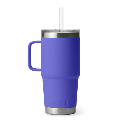 YETI Rambler® Tazza Da 25 oz (710 ml) Con coperchio con cannuccia Ultramarine Violet