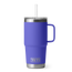 YETI Rambler® Tazza Da 25 oz (710 ml) Con coperchio con cannuccia Ultramarine Violet