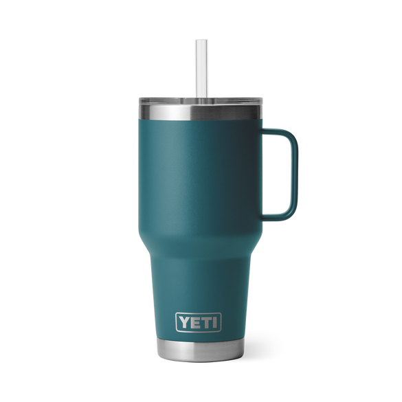 YETI Rambler® Tazza Da 35 oz (994 ml) Con coperchio con cannuccia Agave Teal