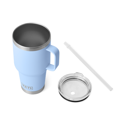 YETI Rambler® Tazza Da 35 oz (994 ml) Con coperchio con cannuccia Big Sky Blue