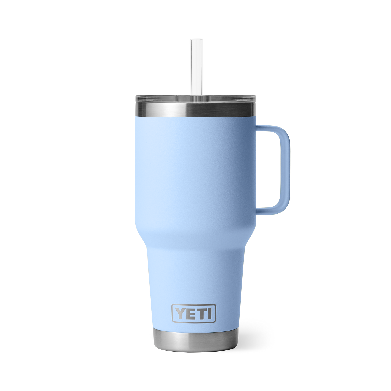 YETI Rambler® Tazza Da 35 oz (994 ml) Con coperchio con cannuccia Big Sky Blue
