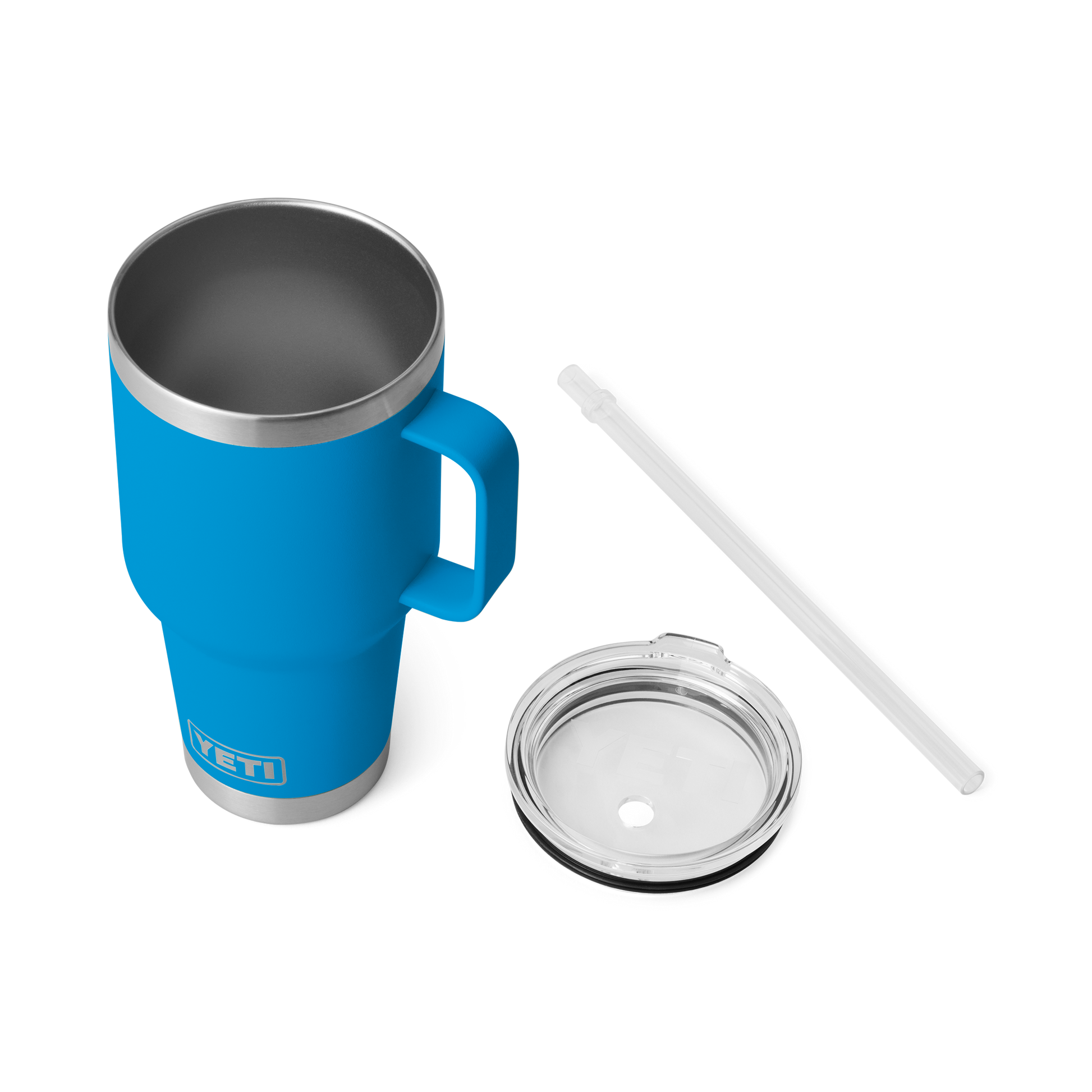 Rambler® 35 oz (994 ml) Straw Mug Big Wave Blue