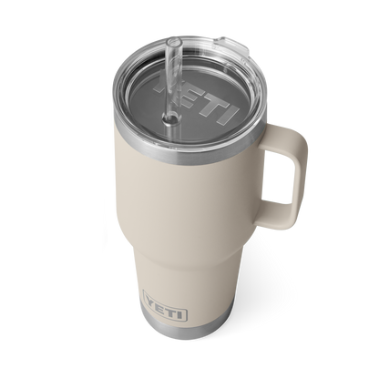 YETI Rambler® Tazza Da 35 oz (994 ml) Con coperchio con cannuccia Cape Taupe