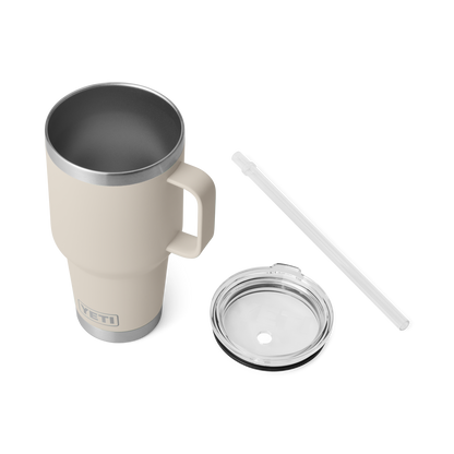 YETI Rambler® Tazza Da 35 oz (994 ml) Con coperchio con cannuccia Cape Taupe