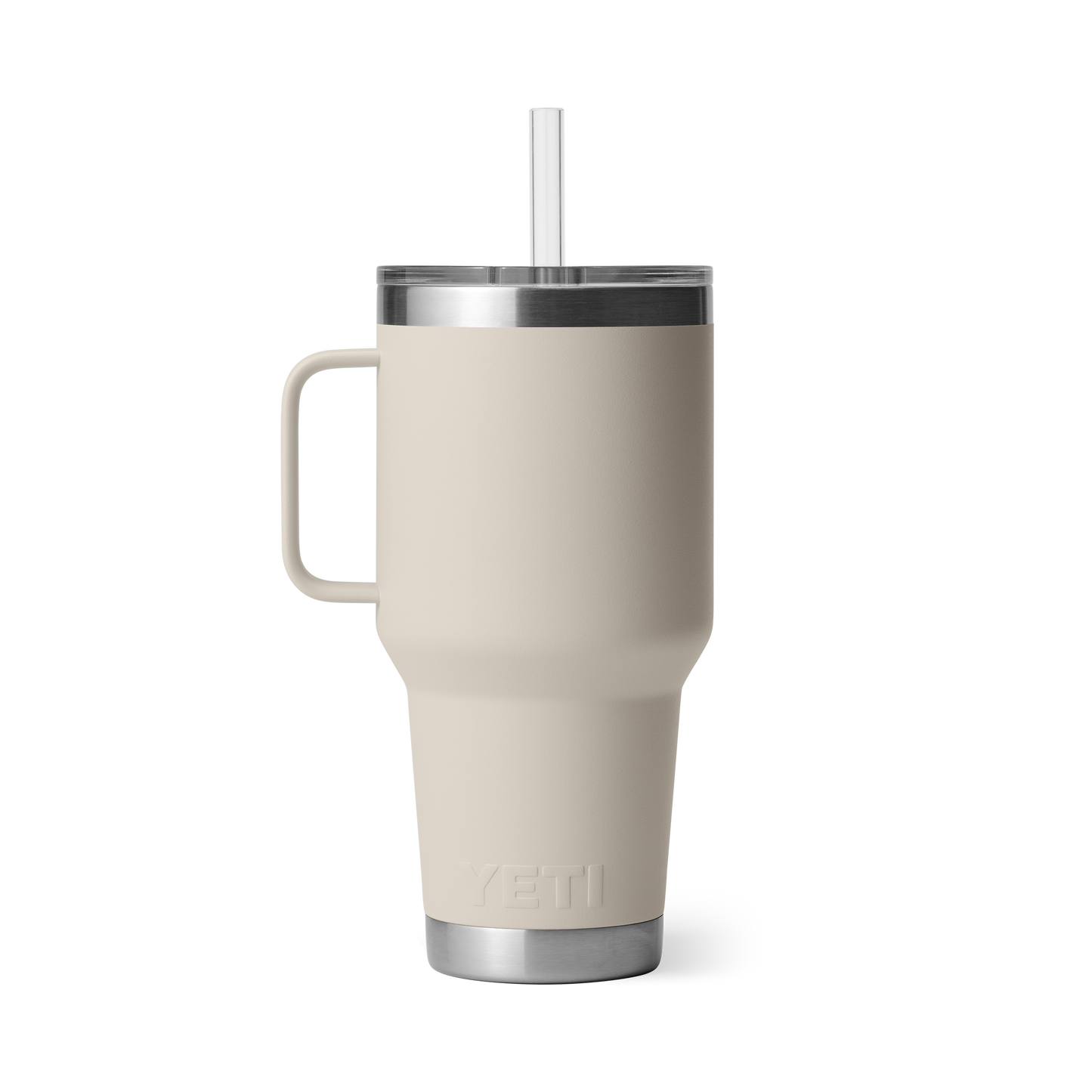YETI Rambler® Tazza Da 35 oz (994 ml) Con coperchio con cannuccia Cape Taupe