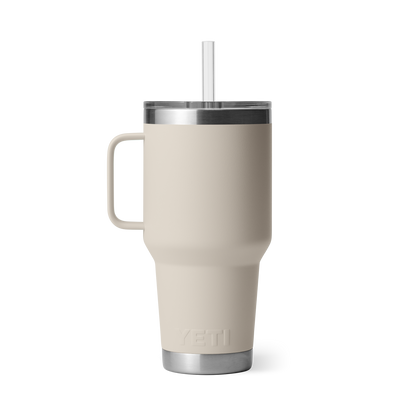 YETI Rambler® Tazza Da 35 oz (994 ml) Con coperchio con cannuccia Cape Taupe