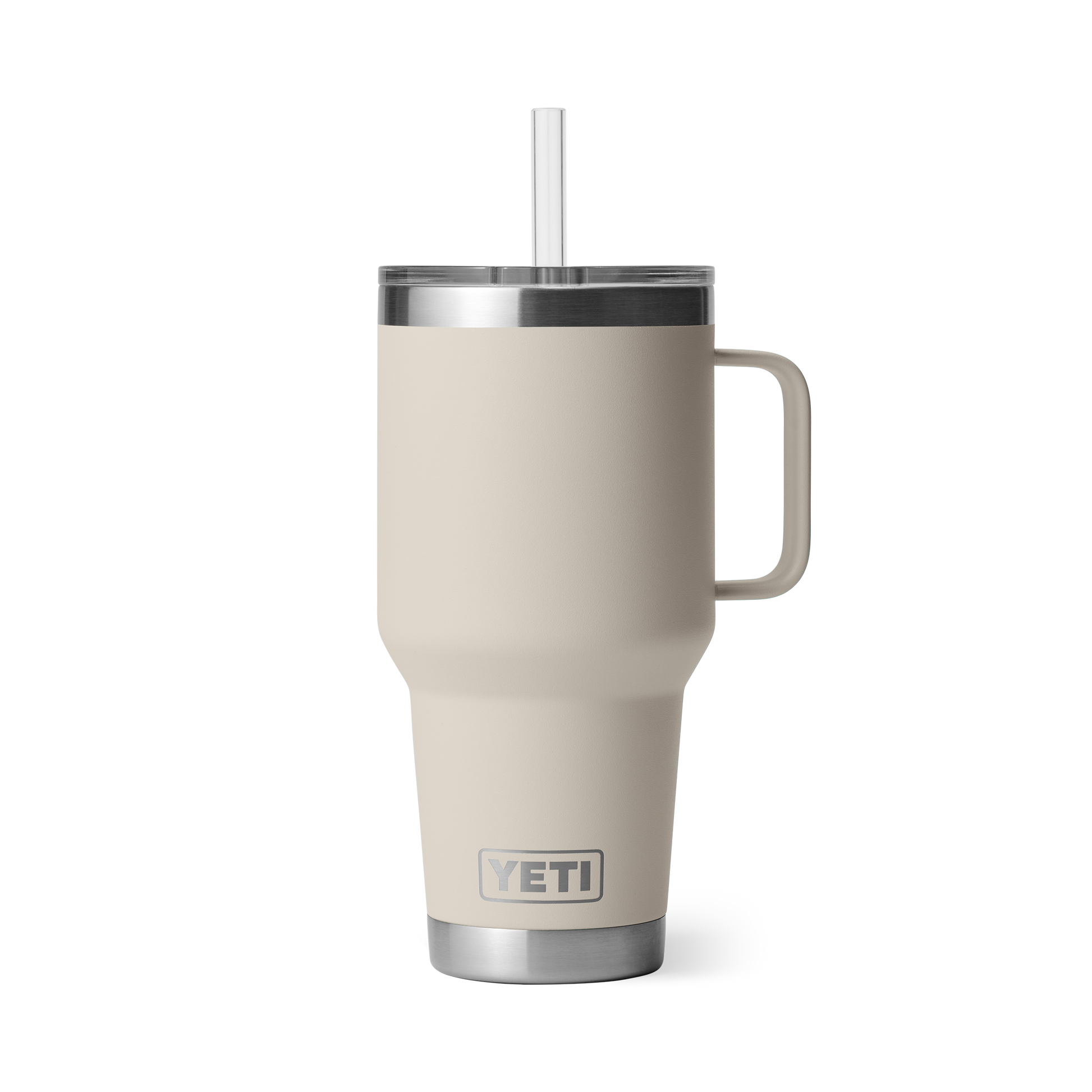 YETI Rambler® Tazza Da 35 oz (994 ml) Con coperchio con cannuccia Cape Taupe