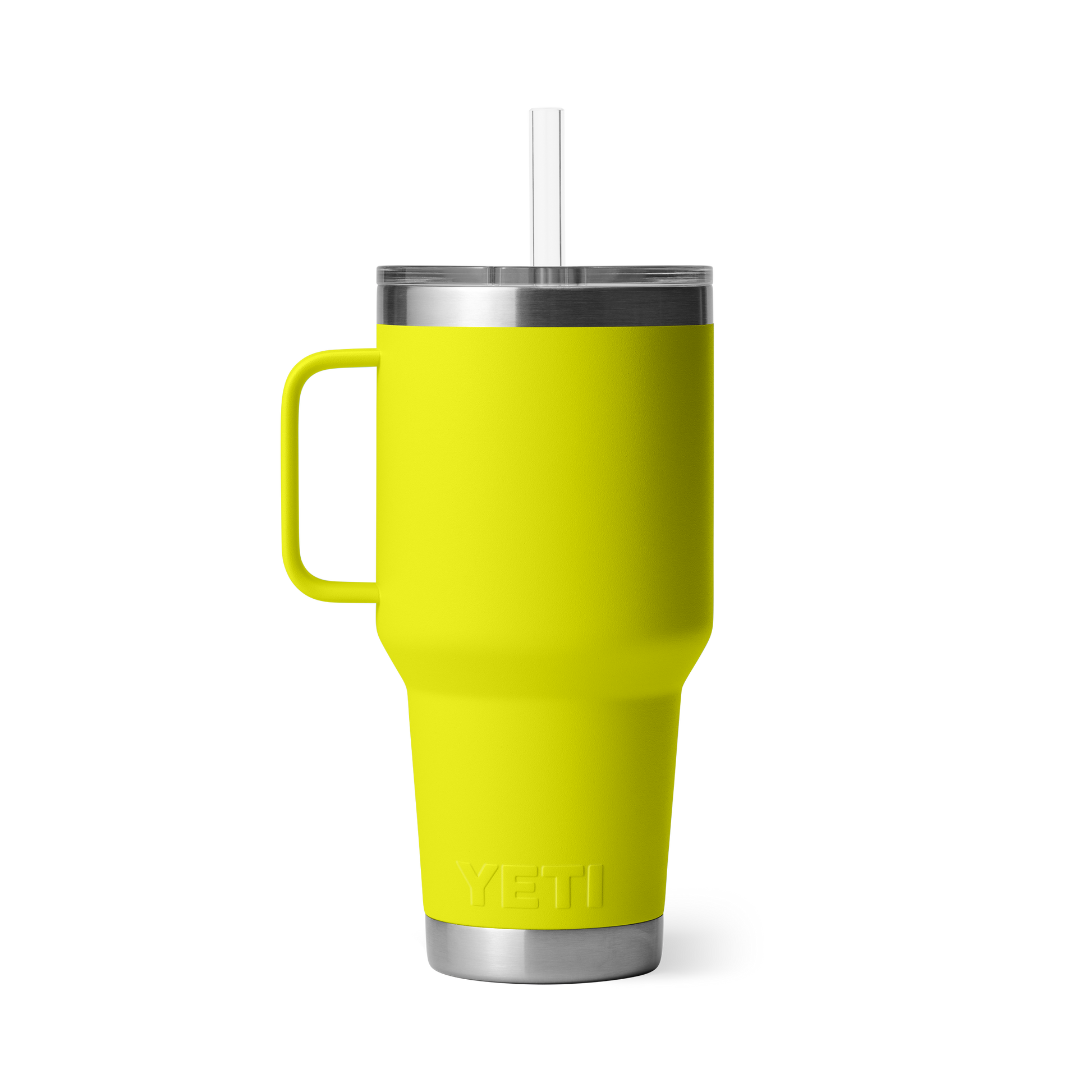 YETI Rambler® Tazza Da 35 oz (994 ml) Con coperchio con cannuccia Firefly Yellow