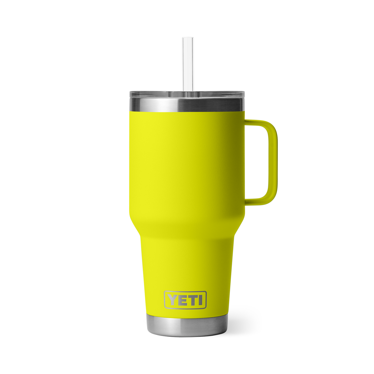 YETI Rambler® Tazza Da 35 oz (994 ml) Con coperchio con cannuccia Firefly Yellow