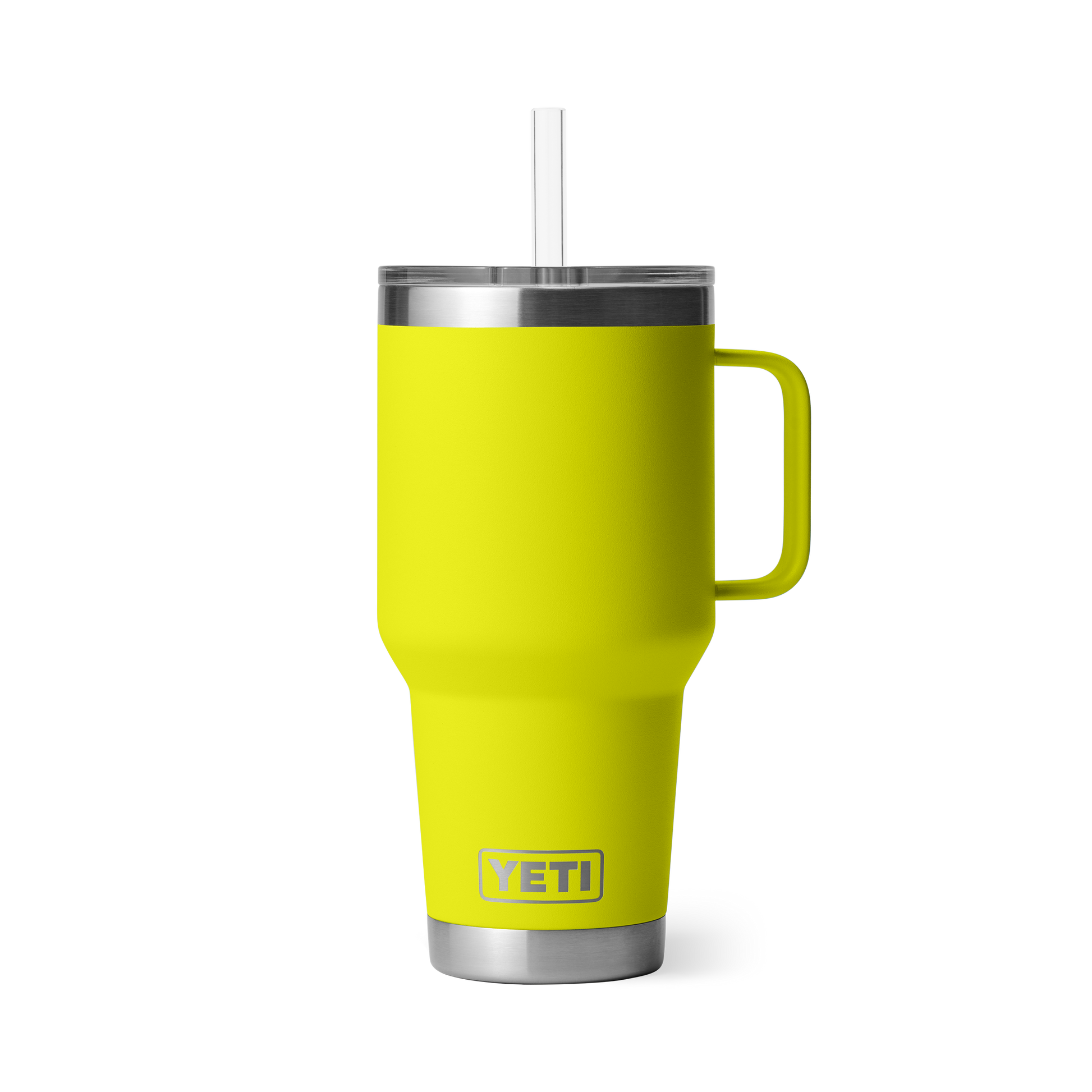 YETI Rambler® Tazza Da 35 oz (994 ml) Con coperchio con cannuccia Firefly Yellow
