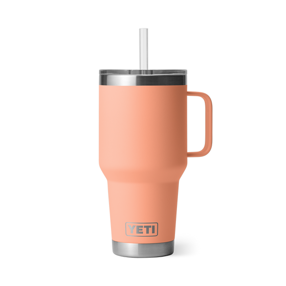 YETI Rambler® Tazza Da 35 oz (994 ml) Con coperchio con cannuccia Lowcountry Peach