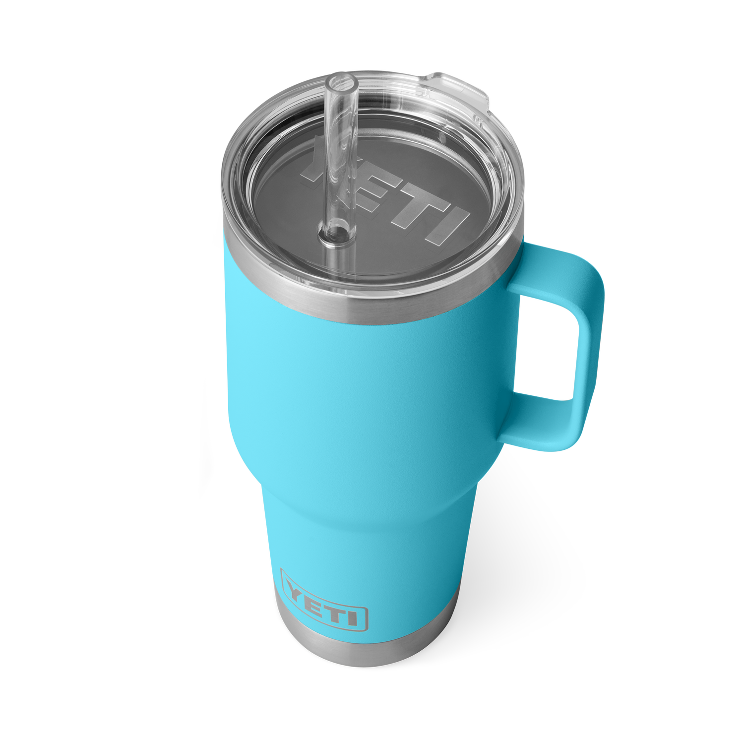 YETI Rambler® Tazza Da 35 oz (994 ml) Con coperchio con cannuccia Reef Blue