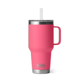 YETI Rambler® Tazza Da 35 oz (994 ml) Con coperchio con cannuccia Tropical Pink