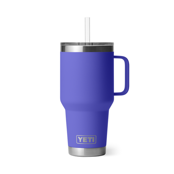 YETI Rambler® Tazza Da 35 oz (994 ml) Con coperchio con cannuccia Ultramarine Violet