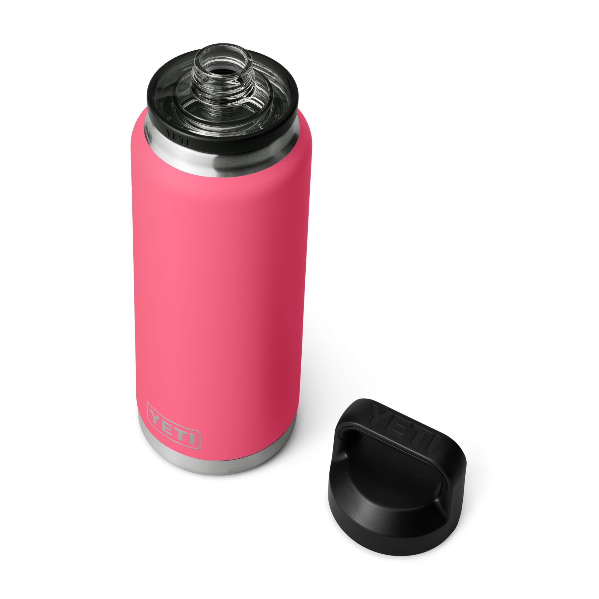 YETI Rambler® Borraccia da 36 oz (1065 ml) con tappo Chug Tropical Pink