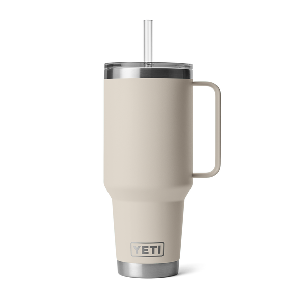YETI Rambler® Tazza Da 42 oz (1242 ml) Con coperchio con cannuccia Cape Taupe