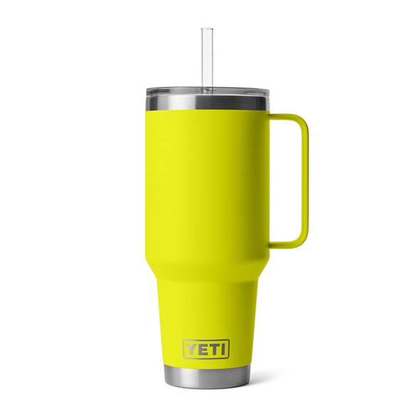 YETI Rambler® Tazza Da 42 oz (1242 ml) Con coperchio con cannuccia Firefly Yellow