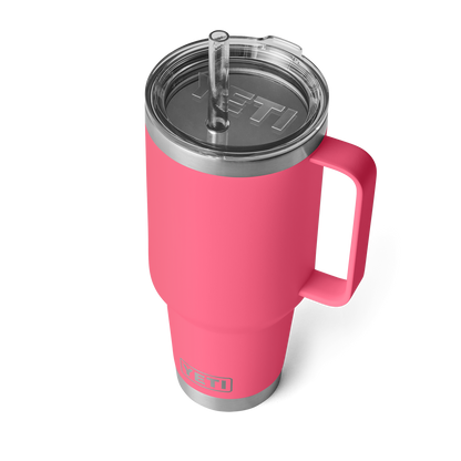 YETI Rambler® Tazza Da 42 oz (1242 ml) Con coperchio con cannuccia Tropical Pink