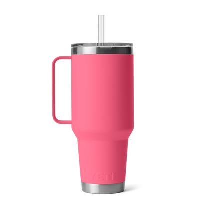 YETI Rambler® Tazza Da 42 oz (1242 ml) Con coperchio con cannuccia Tropical Pink