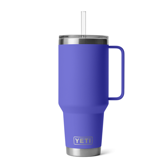 YETI Rambler® Tazza Da 42 oz (1242 ml) Con coperchio con cannuccia Ultramarine Violet