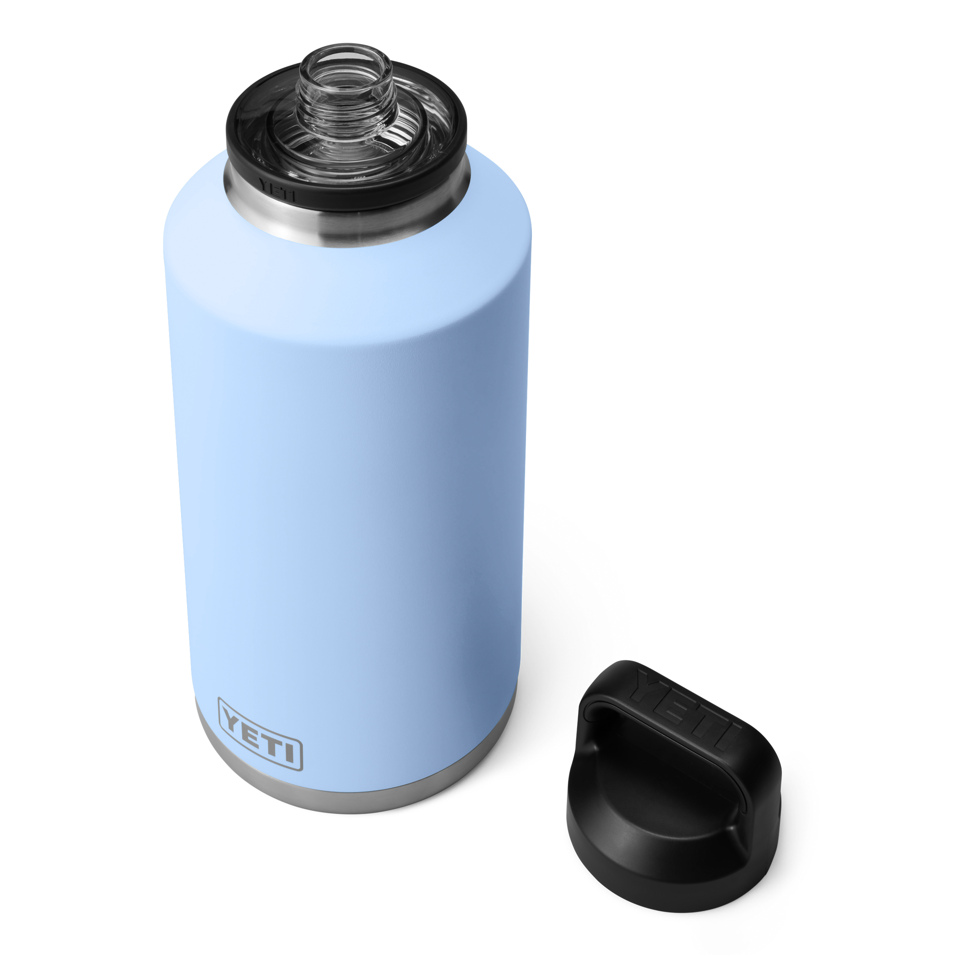 YETI Rambler® Borraccia da 64 oz (1,9 L) con tappo Chug Big Sky Blue