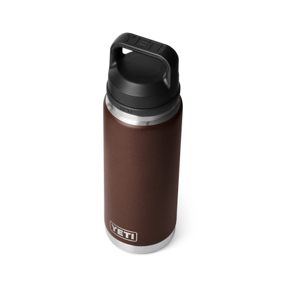 YETI Rambler® Borraccia da 26 oz (760 ml) con tappo Chug Wetlands Brown
