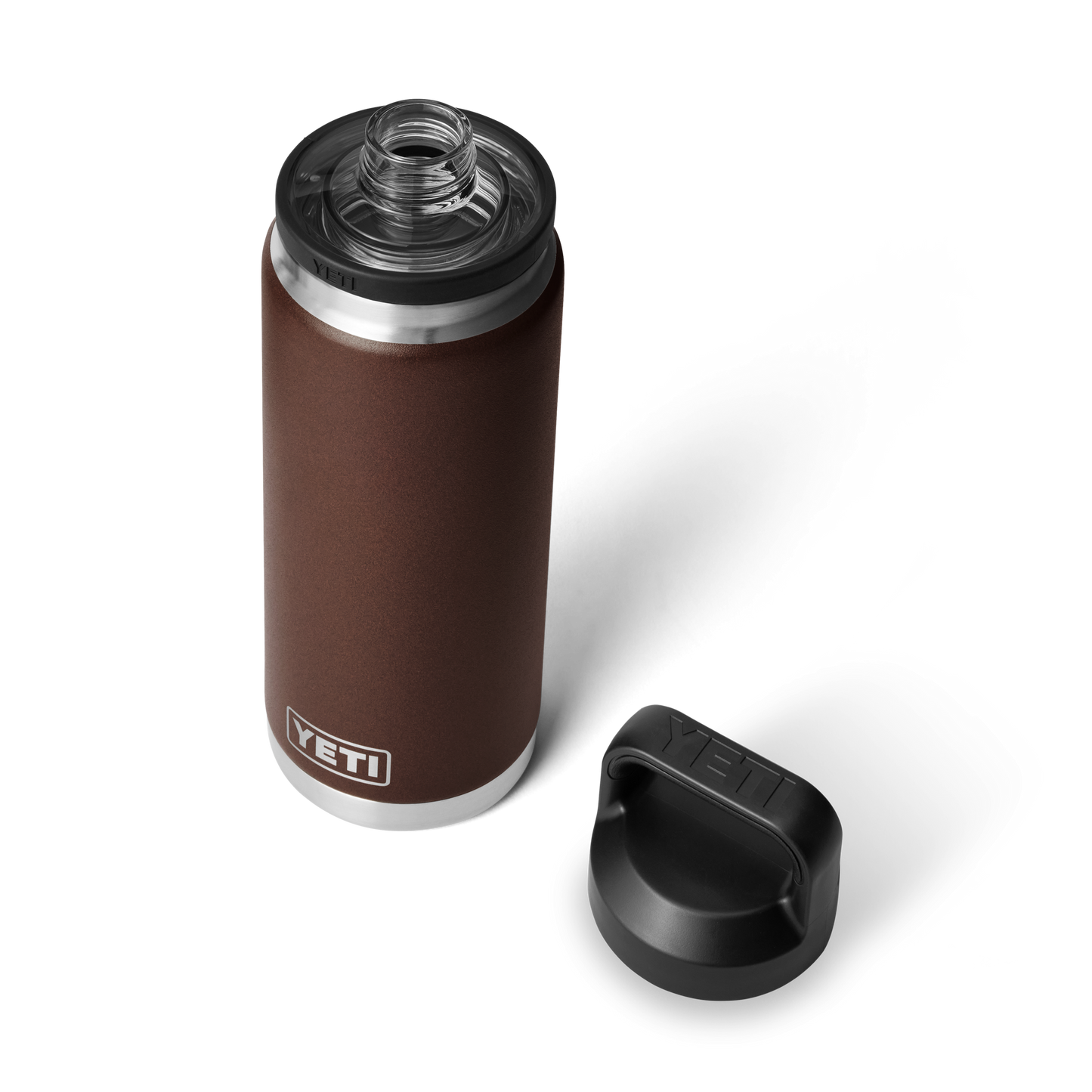YETI Rambler® Borraccia da 26 oz (760 ml) con tappo Chug Wetlands Brown