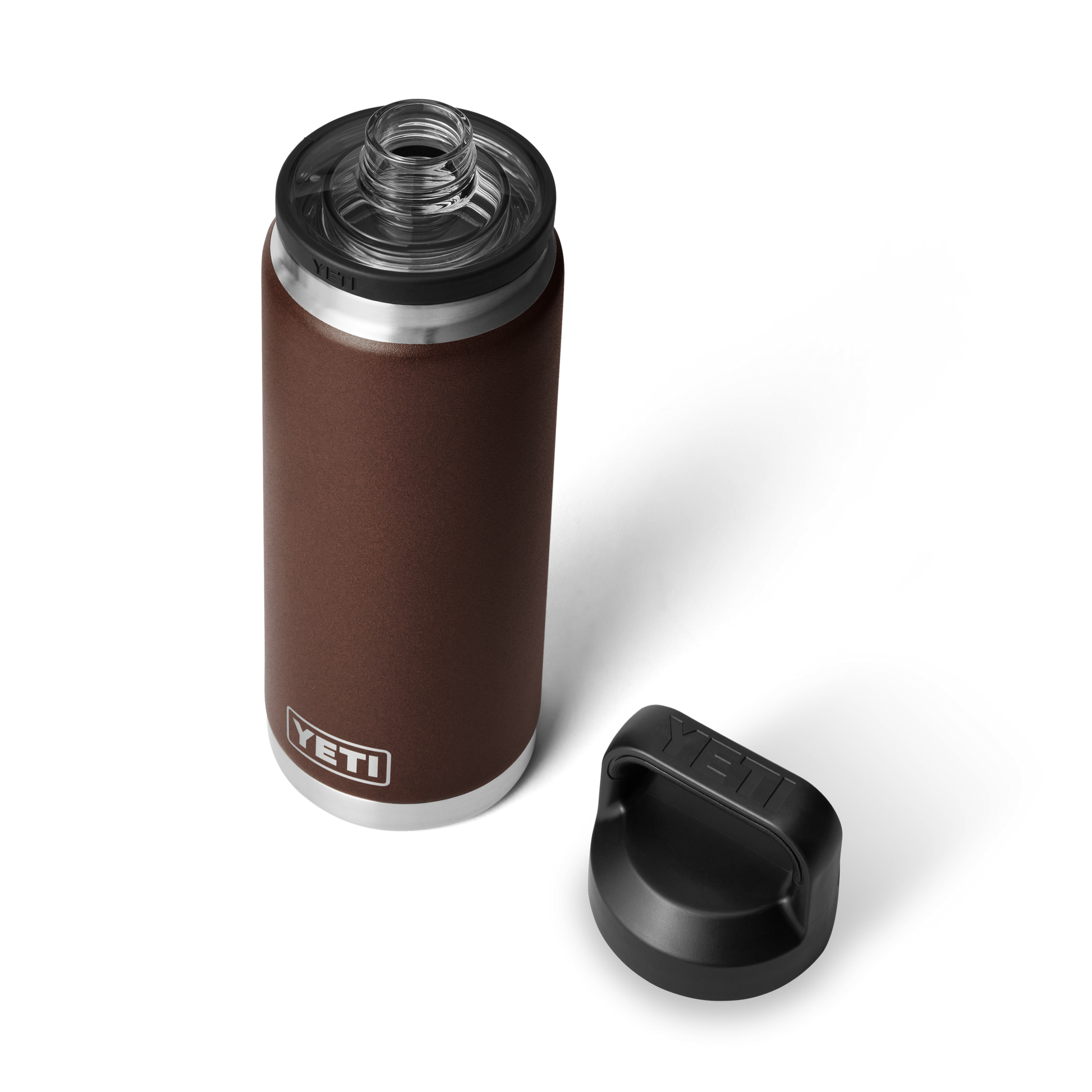 YETI Rambler® Borraccia da 26 oz (760 ml) con tappo Chug Wetlands Brown